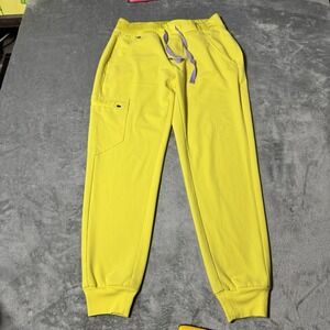 FIGS Scrub Pants Technical Collection‎ XS/P Womens Zamora Joggers Purple Yellow